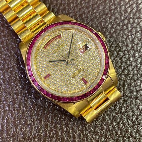 rolex day date ruby|chrono24 rolex day date.